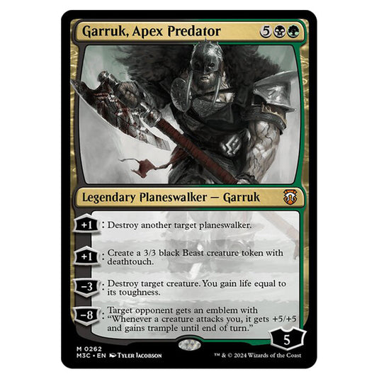 Magic The Gathering - Modern Horizons 3 Commander  - Garruk, Apex Predator - 0262