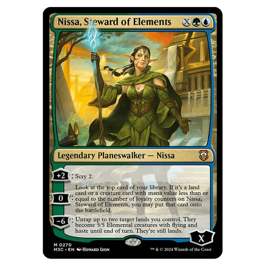 Magic The Gathering - Modern Horizons 3 Commander  - Nissa, Steward of Elements - 0270