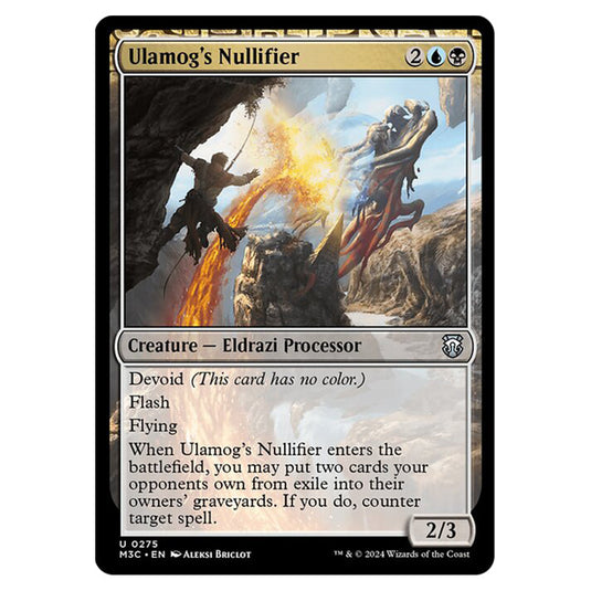 Magic The Gathering - Modern Horizons 3 Commander  - Ulamog's Nullifier - 0275