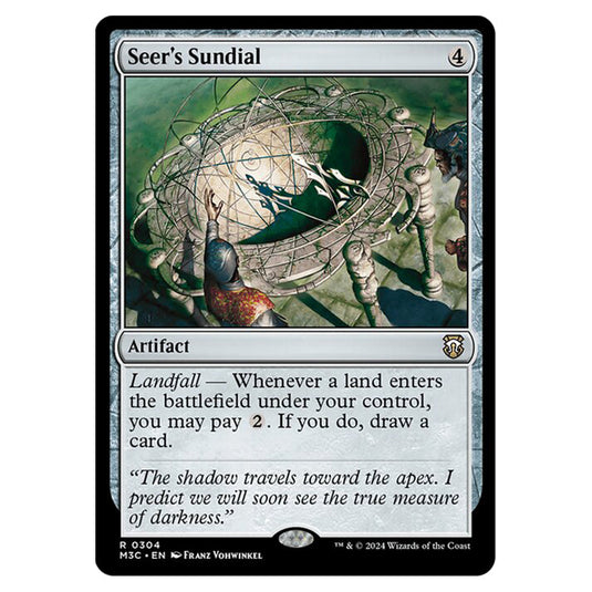 Magic The Gathering - Modern Horizons 3 Commander  - Seer's Sundial - 0304