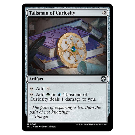 Magic The Gathering - Modern Horizons 3 Commander  - Talisman of Curiosity - 0309