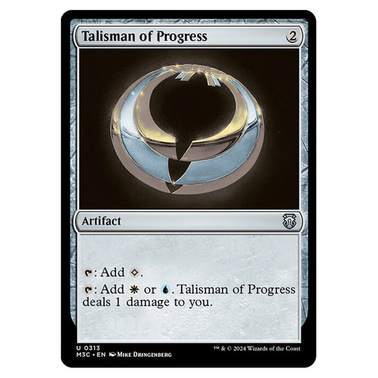 Magic The Gathering - Modern Horizons 3 Commander  - Talisman of Progress - 0313