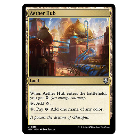 Magic The Gathering - Modern Horizons 3 Commander  - Aether Hub - 0317