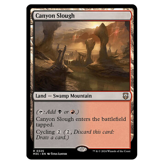 Magic The Gathering - Modern Horizons 3 Commander  - Canyon Slough - 0325