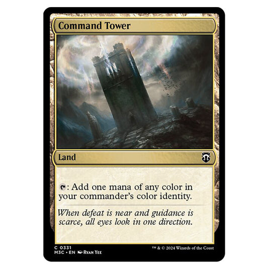 Magic The Gathering - Modern Horizons 3 Commander  - Command Tower - 0331