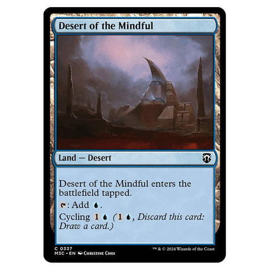 Magic The Gathering - Modern Horizons 3 Commander  - Desert of the Mindful - 0337