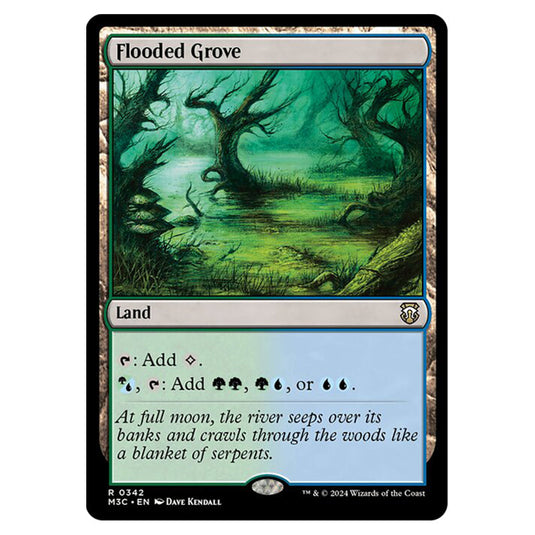 Magic The Gathering - Modern Horizons 3 Commander  - Flooded Grove - 0342