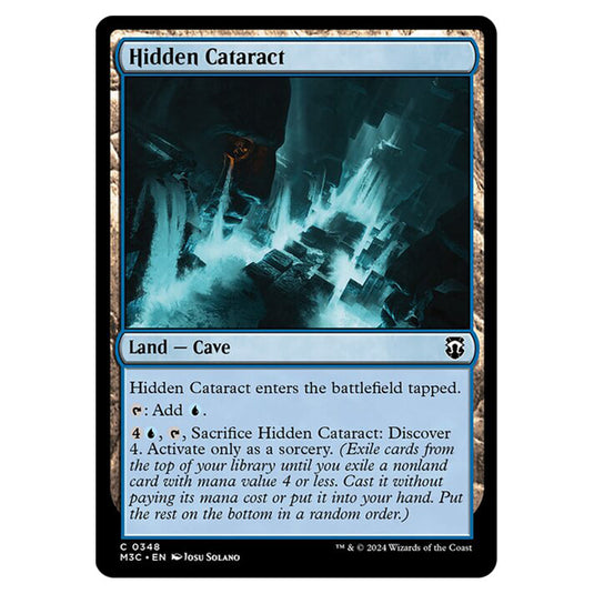 Magic The Gathering - Modern Horizons 3 Commander  - Hidden Cataract - 0348