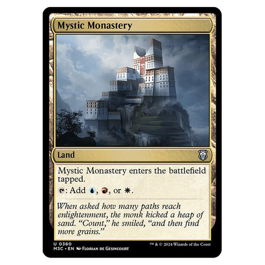 Magic The Gathering - Modern Horizons 3 Commander  - Mystic Monastery - 0360