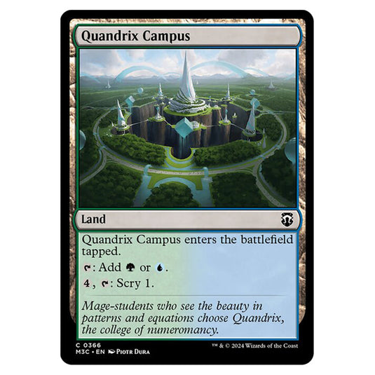 Magic The Gathering - Modern Horizons 3 Commander  - Quandrix Campus - 0366