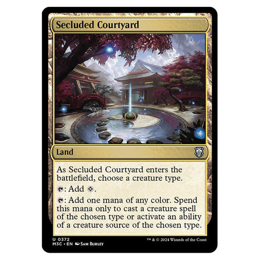 Magic The Gathering - Modern Horizons 3 Commander  - Secluded Courtyard - 0372