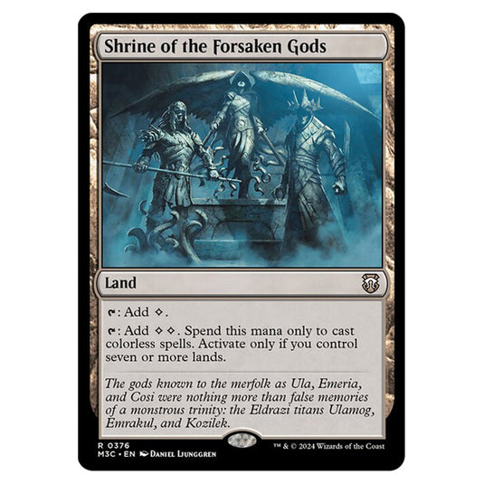 Magic The Gathering - Modern Horizons 3 Commander  - Shrine of the Forsaken Gods - 0376