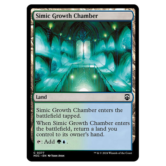 Magic The Gathering - Modern Horizons 3 Commander  - Simic Growth Chamber - 0377