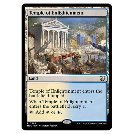 Magic The Gathering - Modern Horizons 3 Commander  - Temple of Enlightenment - 0386