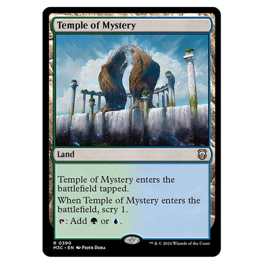 Magic The Gathering - Modern Horizons 3 Commander  - Temple of Mystery - 0390