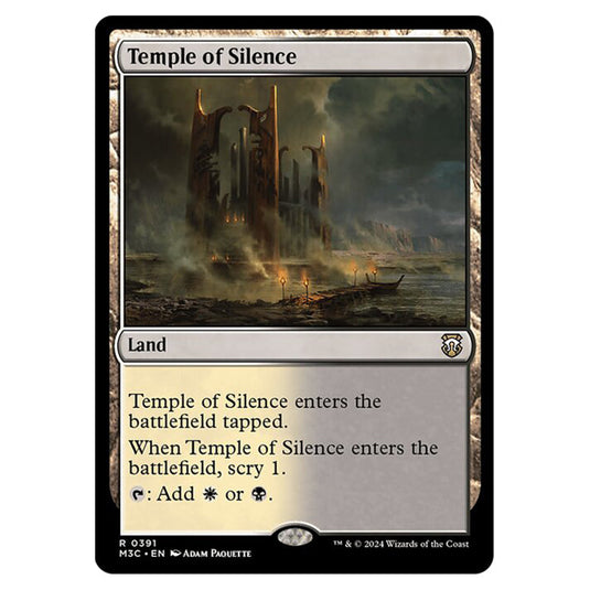 Magic The Gathering - Modern Horizons 3 Commander  - Temple of Silence - 0391