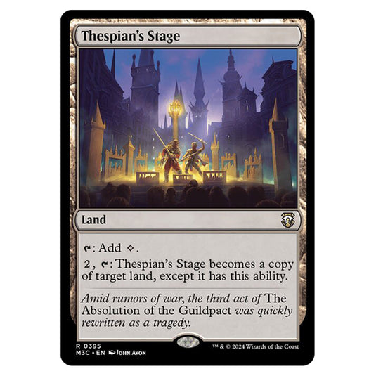 Magic The Gathering - Modern Horizons 3 Commander  - Thespian's Stage - 0395