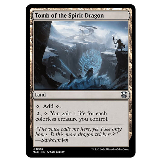 Magic The Gathering - Modern Horizons 3 Commander  - Tomb of the Spirit Dragon - 0397