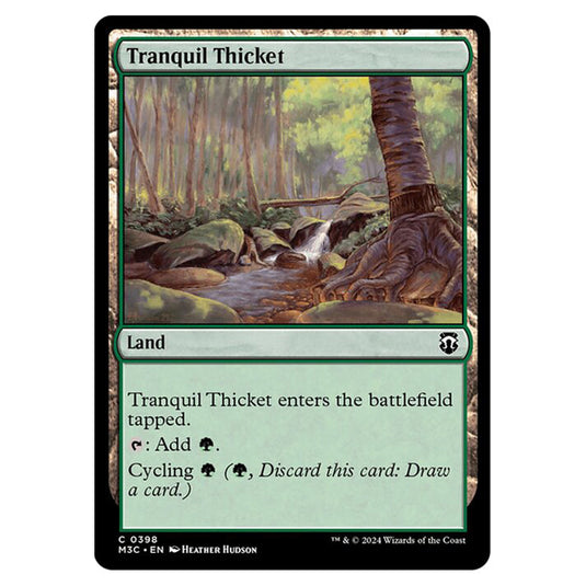 Magic The Gathering - Modern Horizons 3 Commander  - Tranquil Thicket - 0398