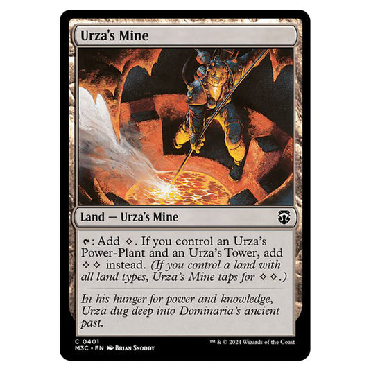 Magic The Gathering - Modern Horizons 3 Commander  - Urza's Mine - 0401