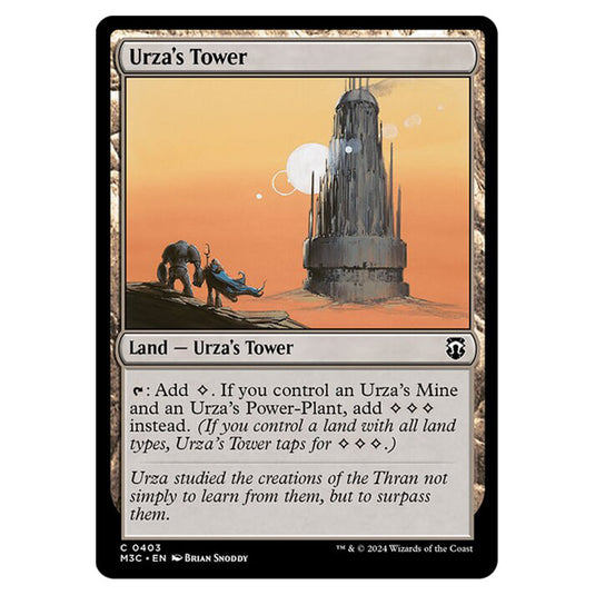 Magic The Gathering - Modern Horizons 3 Commander  - Urza's Tower - 0403