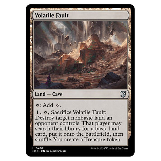 Magic The Gathering - Modern Horizons 3 Commander  - Volatile Fault - 0407