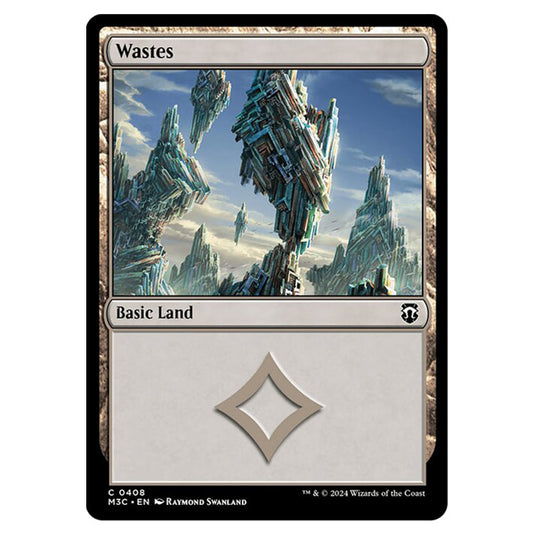 Magic The Gathering - Modern Horizons 3 Commander  - Wastes - 0408