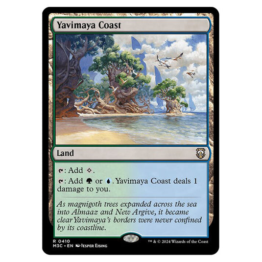 Magic The Gathering - Modern Horizons 3 Commander  - Yavimaya Coast - 0410