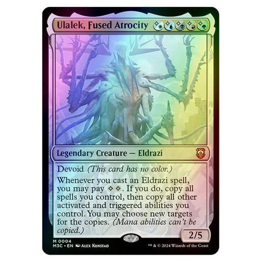 Magic The Gathering - Modern Horizons 3 Commander  - Ulalek, Fused Atrocity - 0004 (Foil)