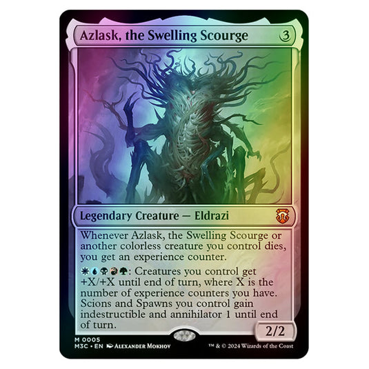 Magic The Gathering - Modern Horizons 3 Commander  - Azlask, the Swelling Scourge - 0005 (Foil)