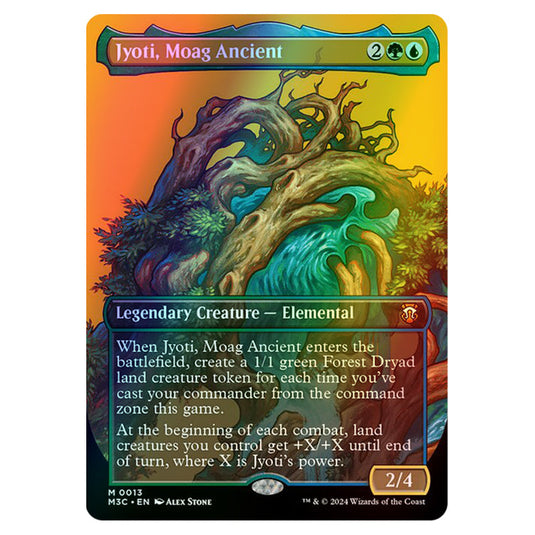 Magic The Gathering - Modern Horizons 3 Commander  - Jyoti, Moag Ancient (Borderless Profile) - 0013 (Foil)