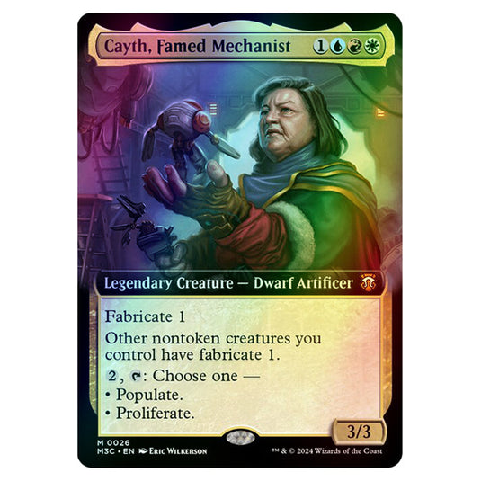 Magic The Gathering - Modern Horizons 3 Commander  - Cayth, Famed Mechanist - 0026 (Foil)