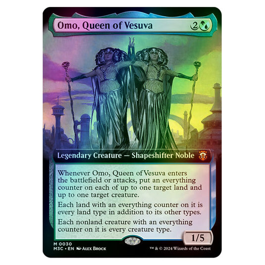 Magic The Gathering - Modern Horizons 3 Commander  - Omo, Queen of Vesuva - 0030 (Foil)