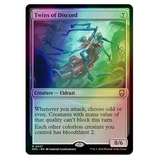 Magic The Gathering - Modern Horizons 3 Commander  - Twins of Discord - 0037 (Foil)