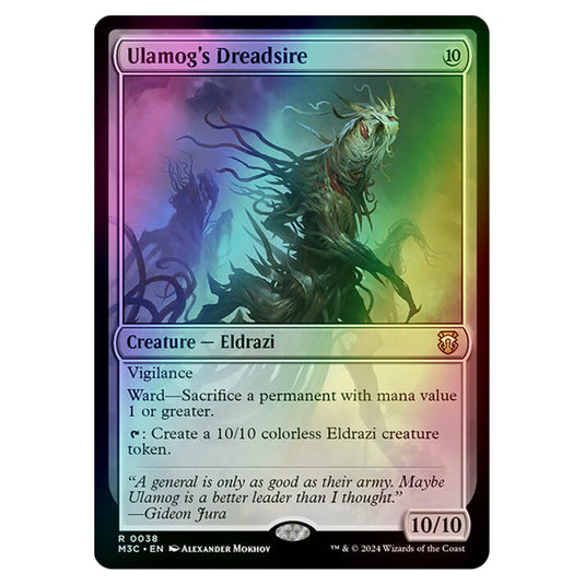 Magic The Gathering - Modern Horizons 3 Commander  - Ulamog's Dreadsire - 0038 (Foil)