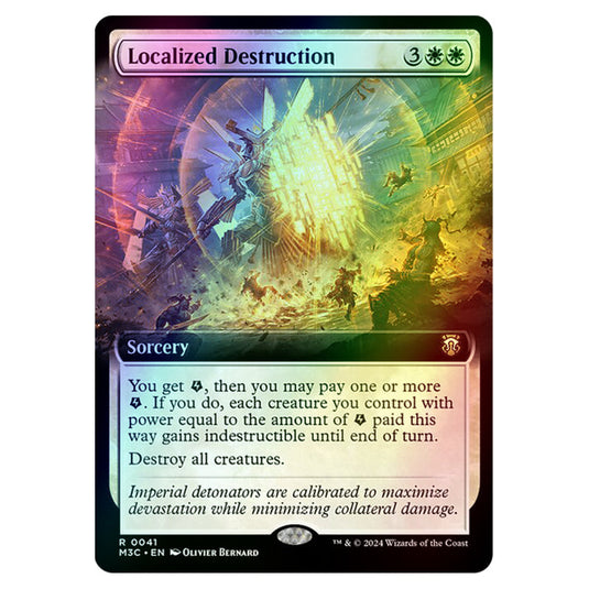 Magic The Gathering - Modern Horizons 3 Commander  - Localized Destruction - 0041 (Foil)