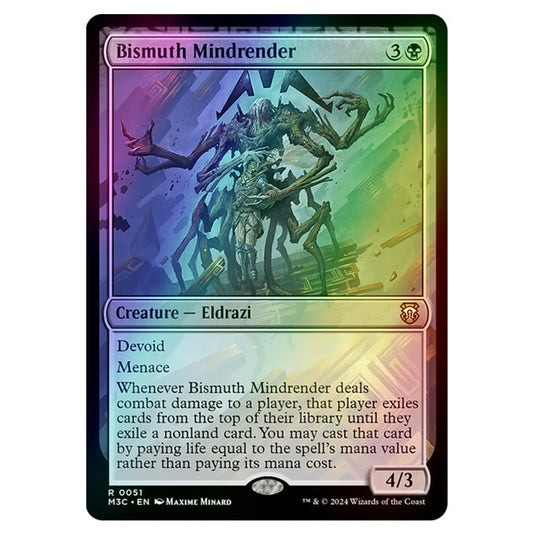 Magic The Gathering - Modern Horizons 3 Commander  - Bismuth Mindrender - 0051 (Foil)