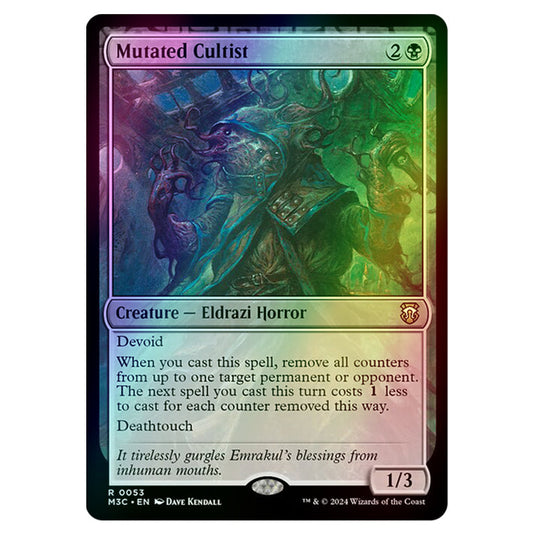 Magic The Gathering - Modern Horizons 3 Commander  - Mutated Cultist - 0053 (Foil)