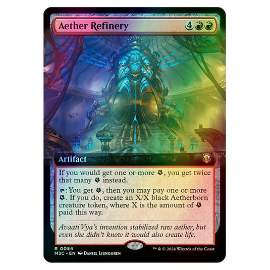 Magic The Gathering - Modern Horizons 3 Commander  - Aether Refinery - 0054 (Foil)