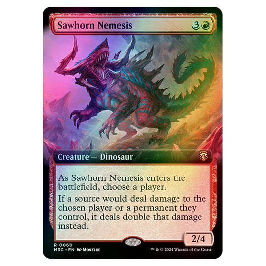 Magic The Gathering - Modern Horizons 3 Commander  - Sawhorn Nemesis - 0060 (Foil)