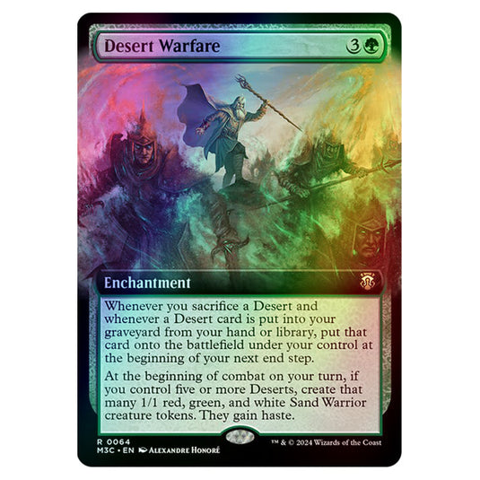 Magic The Gathering - Modern Horizons 3 Commander  - Desert Warfare - 0064 (Foil)