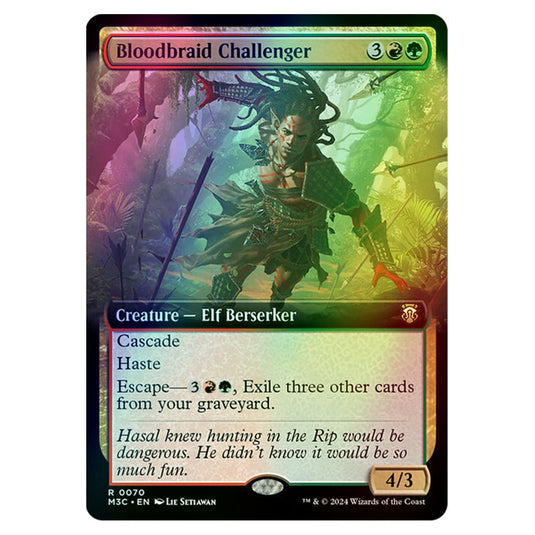 Magic The Gathering - Modern Horizons 3 Commander  - Bloodbraid Challenger - 0070 (Foil)