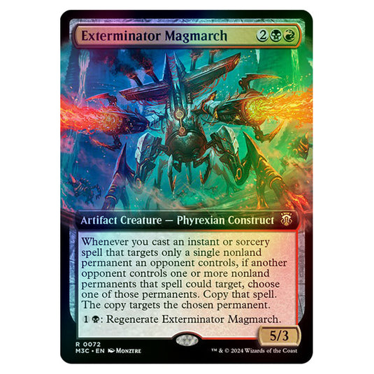 Magic The Gathering - Modern Horizons 3 Commander  - Exterminator Magmarch - 0072 (Foil)