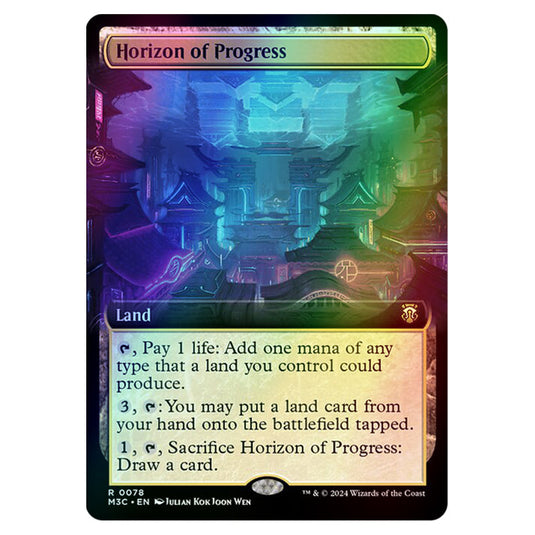 Magic The Gathering - Modern Horizons 3 Commander  - Horizon of Progress - 0078 (Foil)