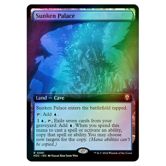 Magic The Gathering - Modern Horizons 3 Commander  - Sunken Palace - 0081 (Foil)