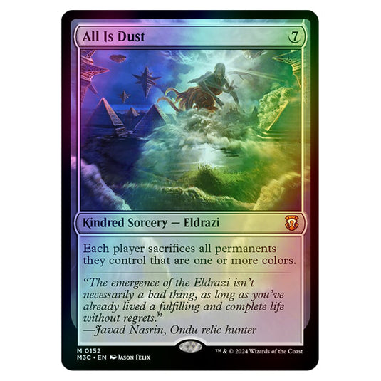 Magic The Gathering - Modern Horizons 3 Commander  - All Is Dust - 0152 (Foil)