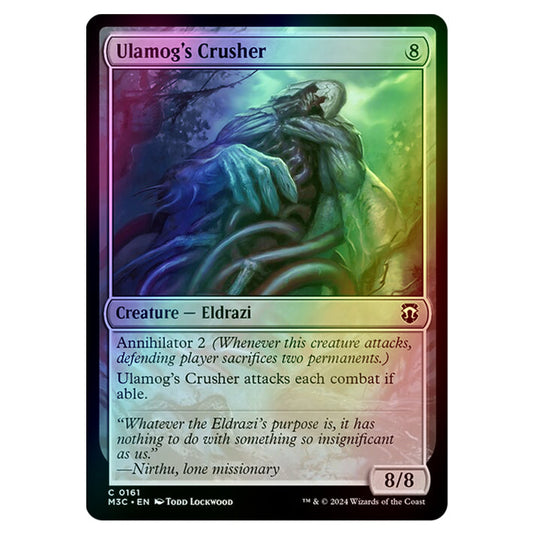 Magic The Gathering - Modern Horizons 3 Commander  - Ulamog's Crusher - 0161 (Foil)