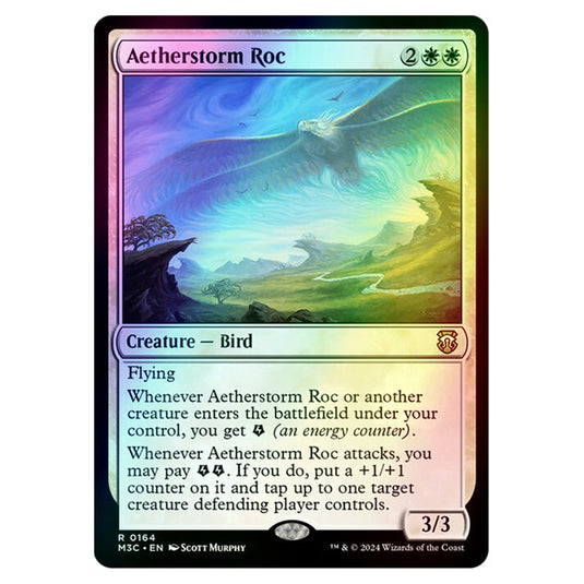 Magic The Gathering - Modern Horizons 3 Commander  - Aetherstorm Roc - 0164 (Foil)