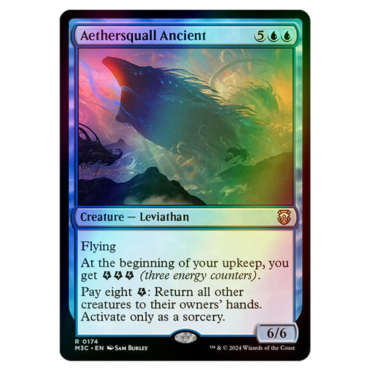 Magic The Gathering - Modern Horizons 3 Commander  - Aethersquall Ancient - 0174 (Foil)