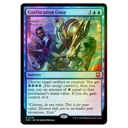 Magic The Gathering - Modern Horizons 3 Commander  - Confiscation Coup - 0178 (Foil)